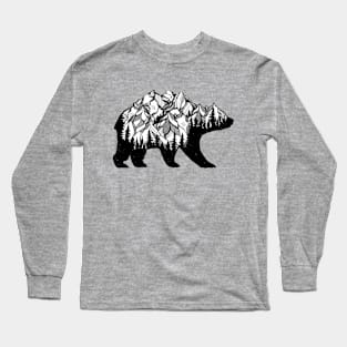 Mountain Bear Long Sleeve T-Shirt